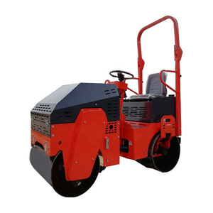 1ton Hydraulic Compactor Straßen walze Kleines Stahl rad Vibrations straßen walze