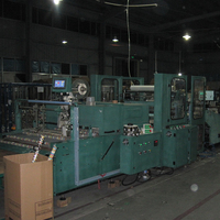 Automatique papier cadeau horizontale rouleau machine à emballer
