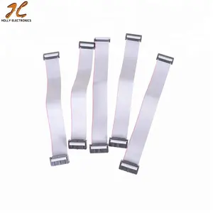 Gray Flat Ribbon Data Cable 20cm USB ASP ISP JTAG AVR Wire 10P IDC Flat Ribbon DATA Cable 2.54mm Connector