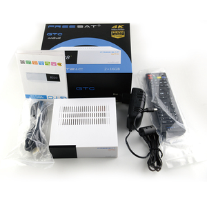 Freesat GTC <span class=keywords><strong>Android</strong></span> 6.0 amlogic S905D <span class=keywords><strong>Dual</strong></span> <span class=keywords><strong>Core</strong></span> 2G + 16G TV box HEVC H265 <span class=keywords><strong>DVB</strong></span>-<span class=keywords><strong>S2</strong></span> + T2 /cable/isdbt mini receptor de satélite - Product Image 1