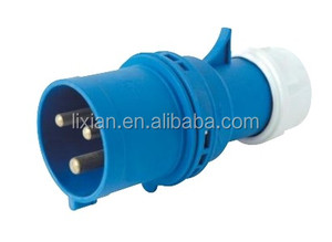 Ip55 LX-0131 / 0231 enchufes montaje americanos y europeos IP44 seguridad mujer hombre 16 / 32A 2 <span class=keywords><strong>P</strong></span> + E industrial plug socket - Product Image 2