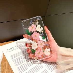 Ốp Lưng TPU Ép Hoa Khô Cho <span class=keywords><strong>iPhone</strong></span> XS Max Ốp Lưng Silicon TPU Hoa - Product Image 5