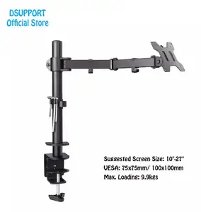 Support de bureau rotatif 10 "-27" pour moniteur, avec bras de levage sans support, chargement 9,9 kg, nouveau