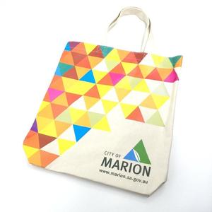 Bolsa de Mano de Algodón Ecológica Lisa Promocional al por Mayor, Bolsa de Compras de Lona de Algodón de Tamaño Estándar, Impresa Personalizada - Product Image 3