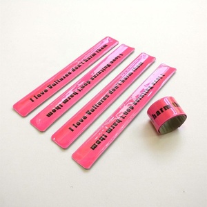 Reflective Pvc Slap Bracelet/slap <strong>Wristband</strong>/snap <strong>Wristband</strong> - Product Image 3
