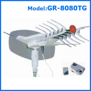 Multifunctional Gongren सस्ते रिमोट डिजिटल जहाज सुपर सक्रिय लंबी दूरी के साथ टीवी antena हवाई आउटडोर टीवी एंटीना एम्पलीफायर
