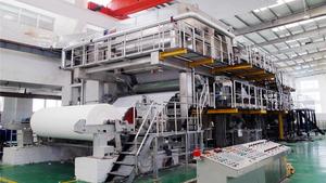 เครื่องผลิตเยื่อจากฟางข้าวสาลีขนาด1880มม. เครื่องผลิตกระดาษชำระ30gsm - Product Image 6