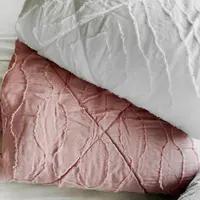 Couvre-lit en coton au Design tendance, doux, beige, de haute qualité, pour literie