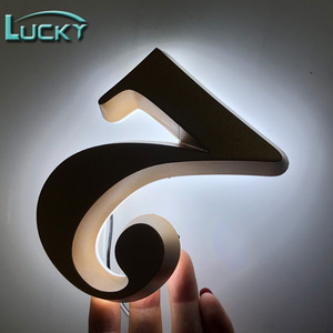<span class=keywords><strong>Hot</strong></span> koop custom outdoor 3d acryl led backlit doosletters verlichte borden - Product Image 5
