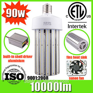 Bbier ce rohs etl 90w maïs. lumières led light pole blanc chaud - Product Image 1