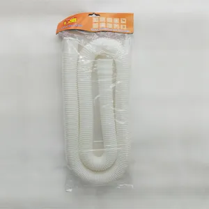 Tuyau de vidange d'eau en plastique ondulé, longueur de 1.5m, tube Flexible