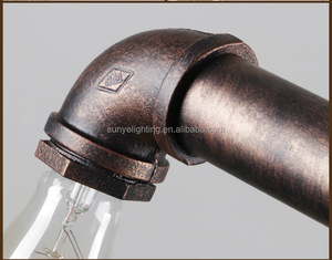 Lampada <span class=keywords><strong>a</strong></span> <span class=keywords><strong>Sospensione</strong></span> <span class=keywords><strong>Vintage</strong></span> <span class=keywords><strong>Lampade</strong></span> <span class=keywords><strong>Industriali</strong></span> Lampada Pendente Stile Tubo Idraulico Antico - Product Image 6