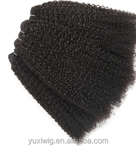 Wholesale Double Weft Kinky Curly Weave Affordable 100%Virgin Hair Bundles Best Price Remy Hair Extensions For Lady