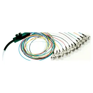 Fiber optik lif 12 Çekirdek Şerit Pigtail elektrik pigtailler Fiber Ev (FTTH)