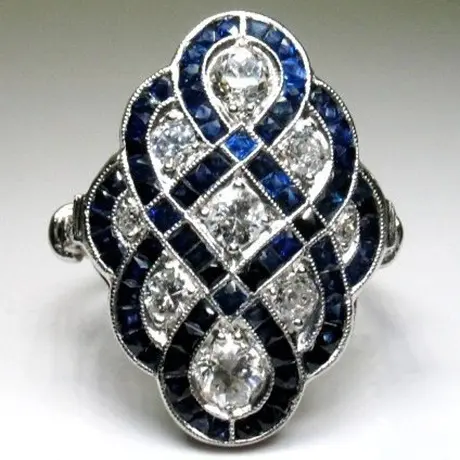 Роскошные Яркие Серебряные классические кольца в синюю полоску, кольцо для женщин и девушек, ювелирные изделия для годовщины помолвки с кубическим цирконием, кольца