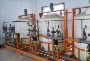 Réservoir d'<span class=keywords><strong>eau</strong></span> en plastique de 100 litres, réservoir de dosage chimique utilisé en conjonction avec la pompe doseuse - Product Image 5