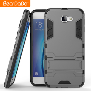 Chất lượng tốt tpu pc chân đế cover quay lại trường hợp đối với samsung galaxy j5 thủ g570, đối với samsung on5 2016 điện thoại trường hợp - Product Image 5