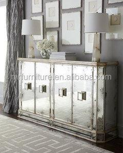 Meuble <span class=keywords><strong>console</strong></span> ancien avec miroir, meuble de grande taille, prévente - Product Image 2