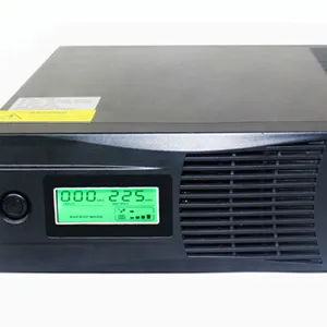 Convertisseur de courant alternatif à onde sinusoïdale modifiée pour usage domestique monophasé 500VA <span class=keywords><strong>2000VA</strong></span> avec affichage LED, efficacité de 99% jusqu'à 200Ah de batterie - Product Image 1