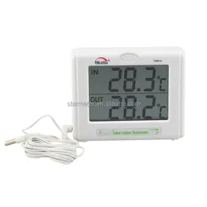 Grote digitale indoor outdoor thermometer