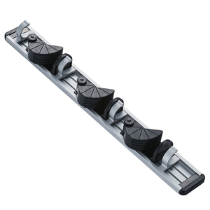Soporte de Pared para Escoba y Trapeador de Alta Calidad, 4 Posiciones, 5 Ganchos, para Hogar, <span class=keywords><strong>Armario</strong></span>, Jardín, Garaje y Cobertizo - Product Image 6