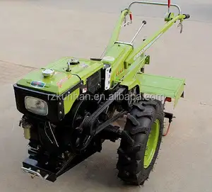 factory supply 2 wheels Power Tiller agricultural diesel engine power trailer tractor