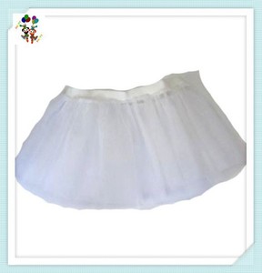 Tutú Sexy para mujer, vestido elegante con volantes, HPC-0983 blanco - Product Image 3