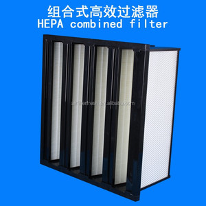Bộ Lọc Không Khí Hệ Thống Hvac Hiệu Quả Cao Bộ Lọc Hepa Thông Gió Ngân Hàng V - Product Image 3