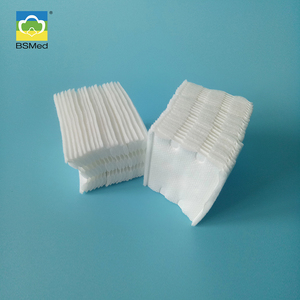 Coussinets jetables en coton, 100 pièces, cosmétiques, pour le <span class=keywords><strong>visage</strong></span>, démaquillage, doux, en rouleau blanc - Product Image 1