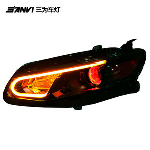 SANVI coche nuevo montaje de la linterna para Chevrolet Malibú 2016-2018 con Hella lente bombilla HID fuente Auto del mercado de accesorios de luz de - Product Image 2
