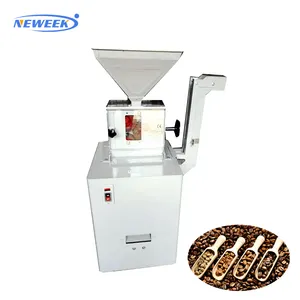 NEWEEK 3 roller cocoa processing dry black skin coffee bean sheller for sale