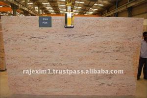 Dalles de granit rose Gibli durables, surface en granit haute résistance pour revêtements de sol à fort trafic et applications architecturales - Product Image 5