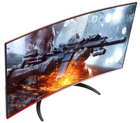 Monitor de ordenador para juegos con pantalla curva de 32 pulgadas, 2560x1440P, 2K, 4K