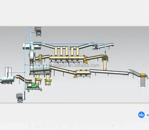 Garbage rubbish solid waste recycling plant