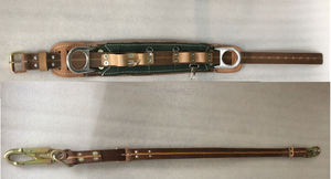 Listrik Fullbody Kulit Safety Harness - Product Image 4