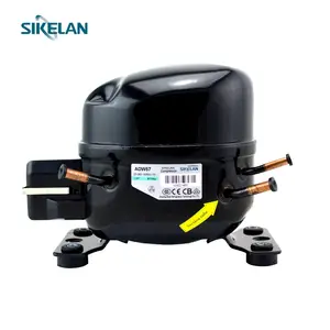 Sikelan refrigerador 220v 134a, motor hermetico elétrico, 1 5 hp, compressor de refrigeração adw57
