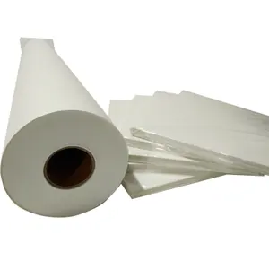 Kualitas tinggi ukuran sublimasi pewarna kertas sublimasi Inkjet transfer kertas untuk tekstil