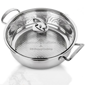 28 cm Mutil usage inoxydable marmite en acier / de <span class=keywords><strong>la</strong></span> soupe marmite - Product Image 5