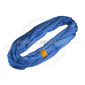 ENJOIN 라운드 탄성 슬링 호주 표준 4497 안전 계수 7:1 폴리 에스터 웨빙 리프팅 슬링 - Product Image 6