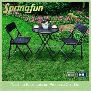 Offre Spéciale Pehd EN OSIER Look <span class=keywords><strong>Jardin</strong></span> Hauteur Réglable Balcon Suspendu En Plastique <span class=keywords><strong>Table</strong></span> - Product Image 6
