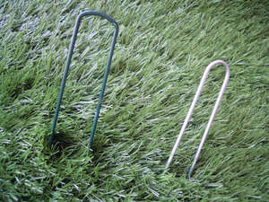 Clous en acier en forme de U, piquets de sol/agrafes de paysage, Q235 - Product Image 4