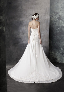 Elegante FUERA del hombro vestido de novia de Encaje vestido de novia con cuentas de baile vestidos AS29301 - Product Image 2