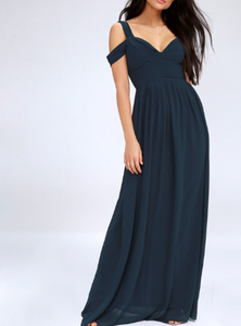 Vestido largo De verano para mujer, con hombros descubiertos largo Vestido De boda, elegante, para <span class=keywords><strong>fiesta</strong></span> y graduación, <span class=keywords><strong>2022</strong></span> - Product Image 2