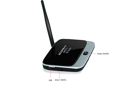 Android set top box avec sortie hdmi wifi RK3128 Quad Core 1G RAM 8G ROM pas besoin apk xbmc kodi H.265