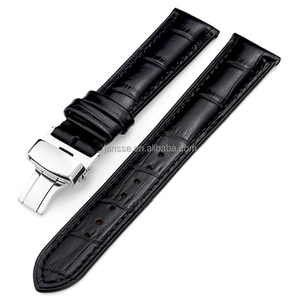 mode en acier Inoxydable boucle À La Main Véritable Otan En <span class=keywords><strong>Cuir</strong></span> Bande de Montre Vintage Style <span class=keywords><strong>Bracelet</strong></span> de Montre De Bande - Product Image 3