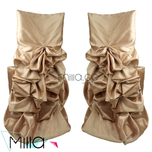 <strong>Chair</strong> <strong>Covers</strong> for Weddings with Ruffles Decorations for Events Party Supplies - Product Image 6