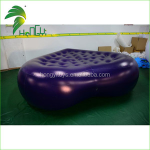 अनुकूलित Inflatable हवाई गद्दा/पीवीसी दिल के आकार Inflatable गद्दे फर्नीचर/दिल के आकार Inflatable बिस्तर - Product Image 5