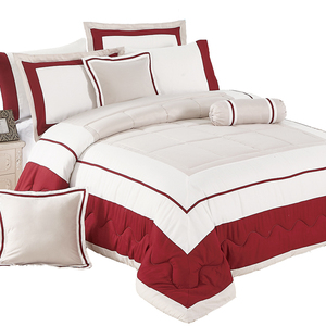 OEKO BSCI ISO Certificate Luxury Comforter Set New 9-Piece Polycotton <strong>Patchwork</strong> Design Woven 9pcs <strong>Bedding</strong> - Product Image 5