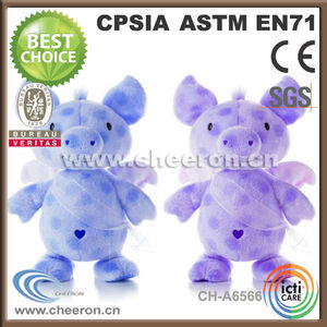 Material de la felpa oferta de la fábrica de la cerdo del bebé <span class=keywords><strong>juguetes</strong></span> - Product Image 1