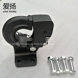 <span class=keywords><strong>Crochet</strong></span> de remorquage <span class=keywords><strong>universel</strong></span> en acier noir de type 2T-3T pour remorque - Product Image 2